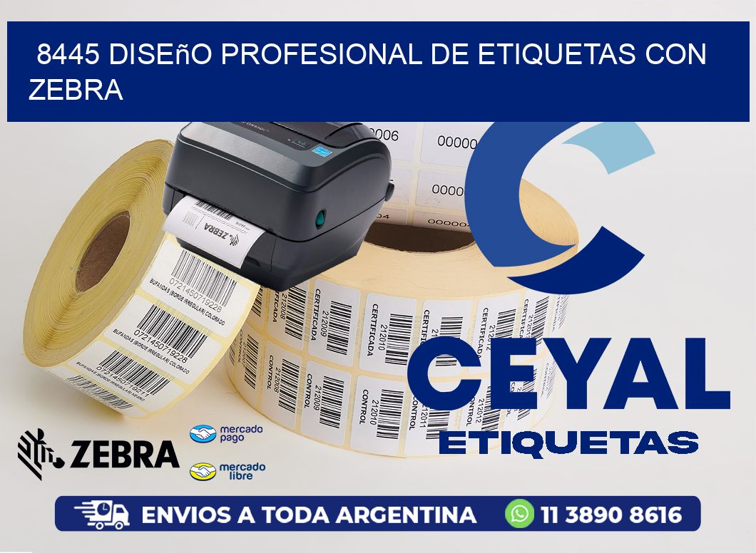 8445 Diseño Profesional de Etiquetas con Zebra