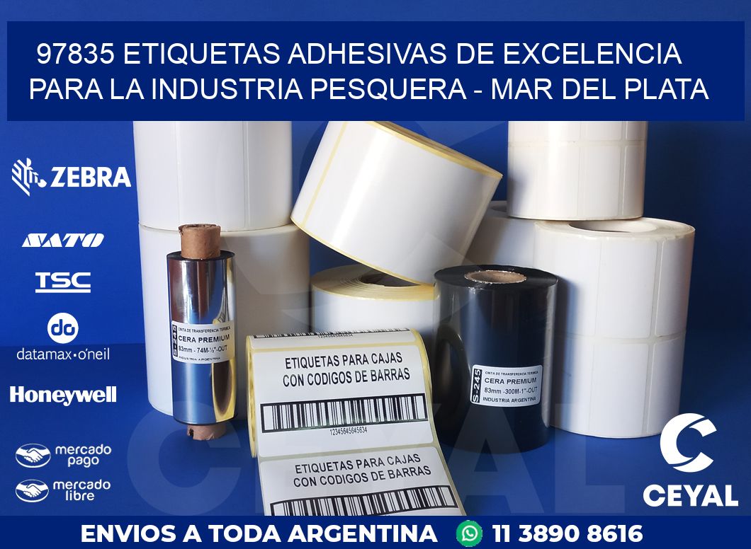 97835 ETIQUETAS ADHESIVAS DE EXCELENCIA PARA LA INDUSTRIA PESQUERA – MAR DEL PLATA
