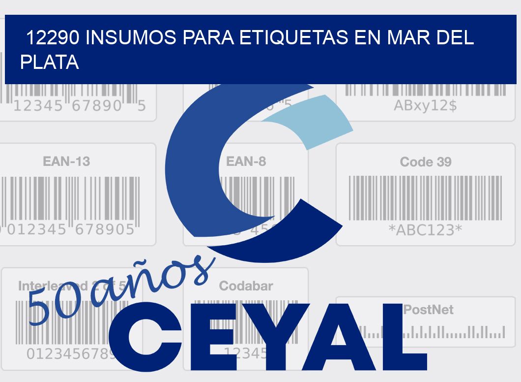 12290 INSUMOS PARA ETIQUETAS EN MAR DEL PLATA