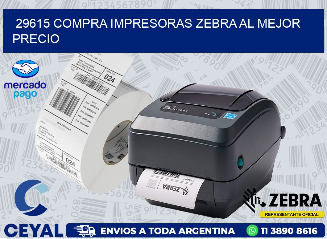 29615 COMPRA IMPRESORAS ZEBRA AL MEJOR PRECIO