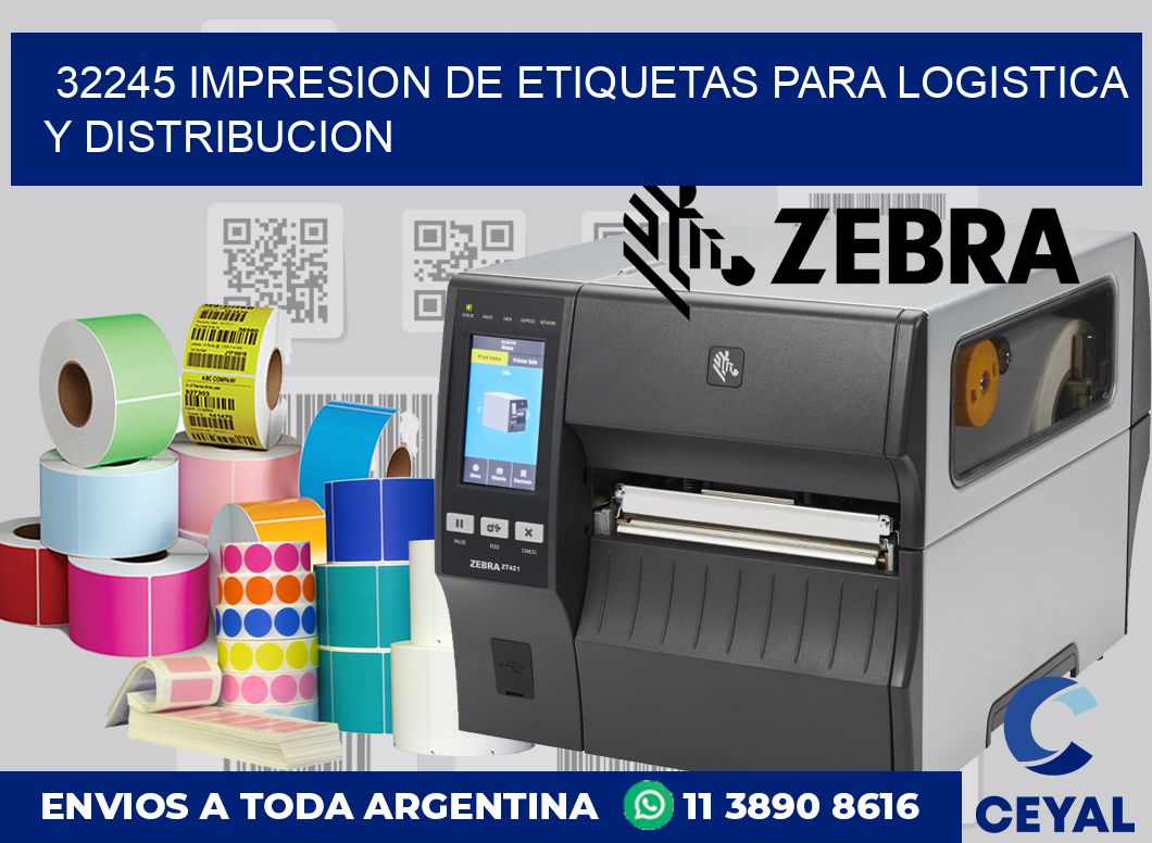 32245 IMPRESION DE ETIQUETAS PARA LOGISTICA Y DISTRIBUCION