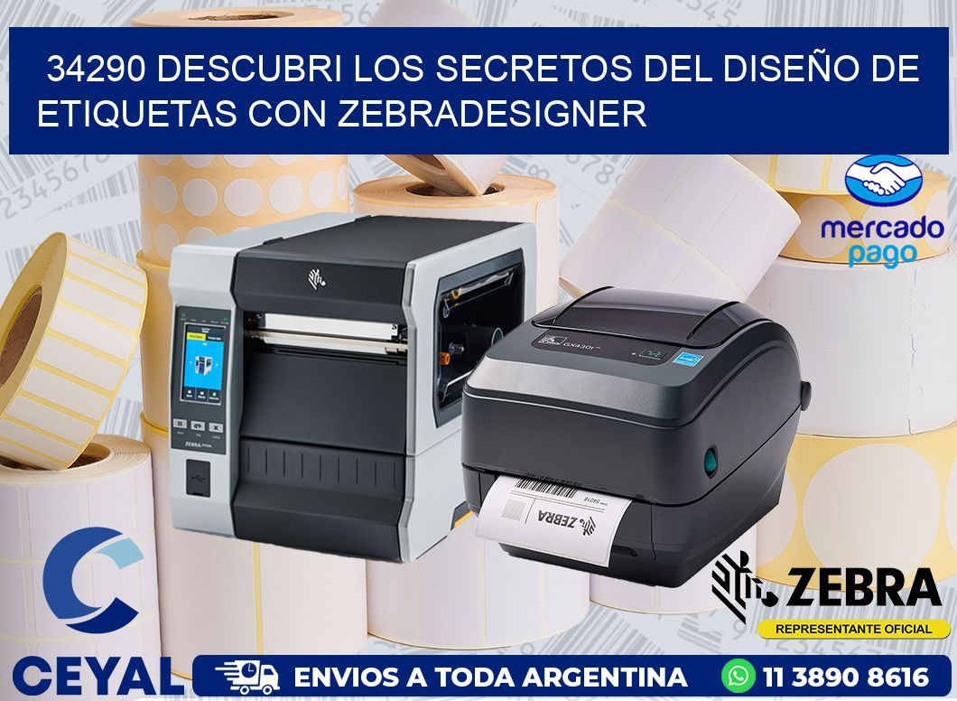 34290 DESCUBRI LOS SECRETOS DEL DISEÑO DE ETIQUETAS CON ZEBRADESIGNER