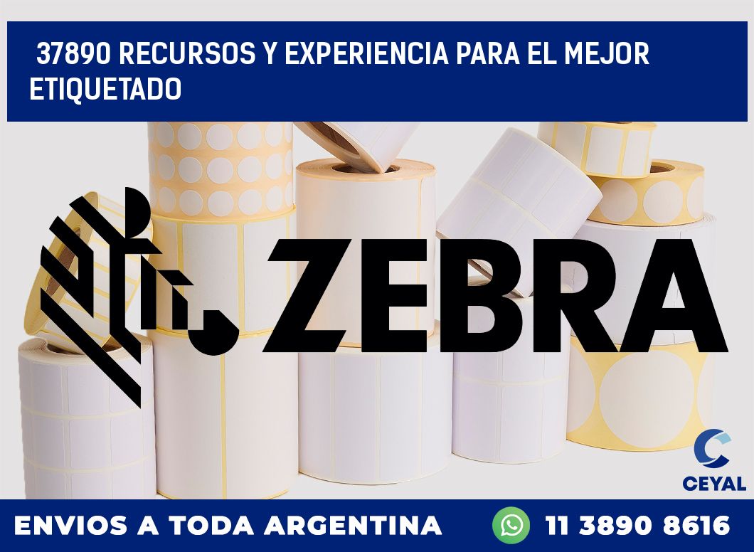 37890 RECURSOS Y EXPERIENCIA PARA EL MEJOR ETIQUETADO