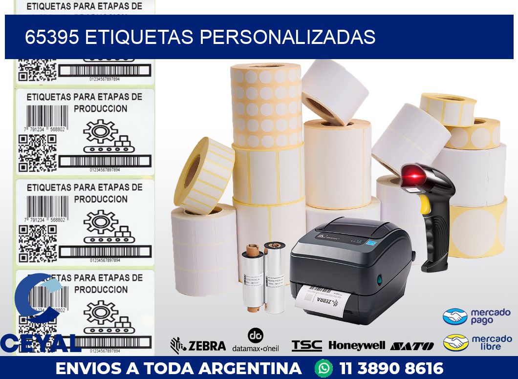 65395 ETIQUETAS PERSONALIZADAS
