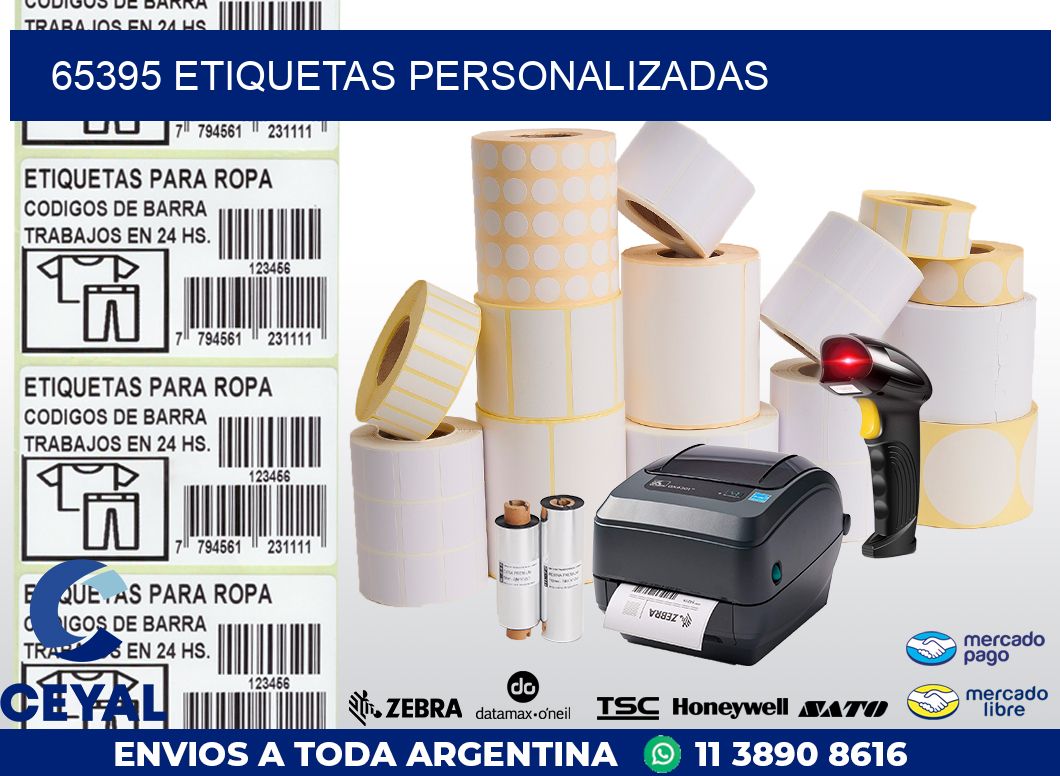 65395 ETIQUETAS PERSONALIZADAS
