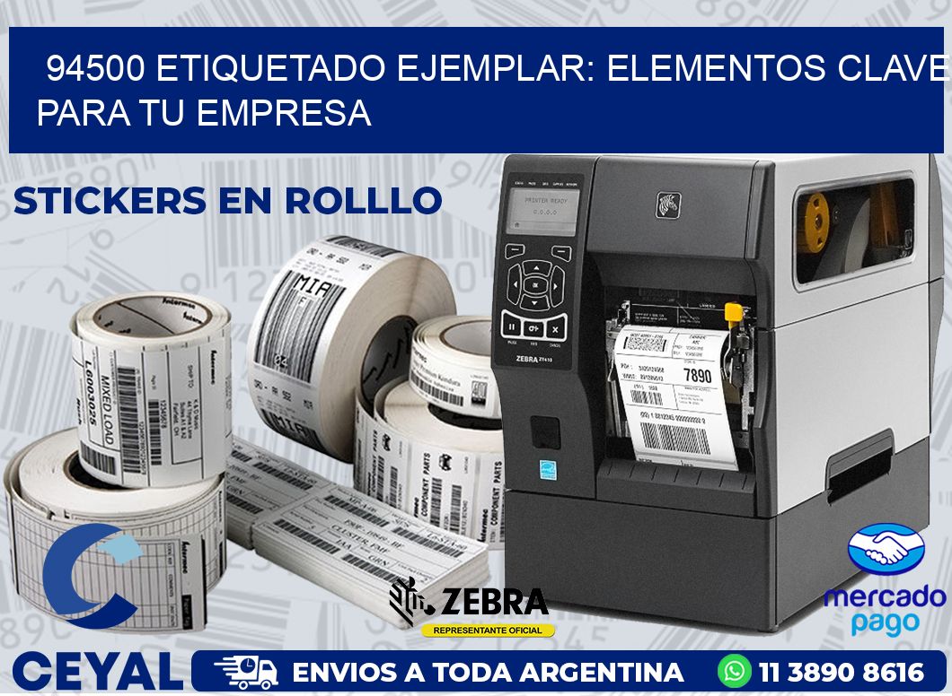 94500 ETIQUETADO EJEMPLAR: ELEMENTOS CLAVE PARA TU EMPRESA