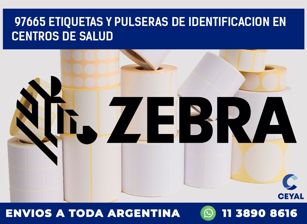 97665 ETIQUETAS Y PULSERAS DE IDENTIFICACION EN CENTROS DE SALUD