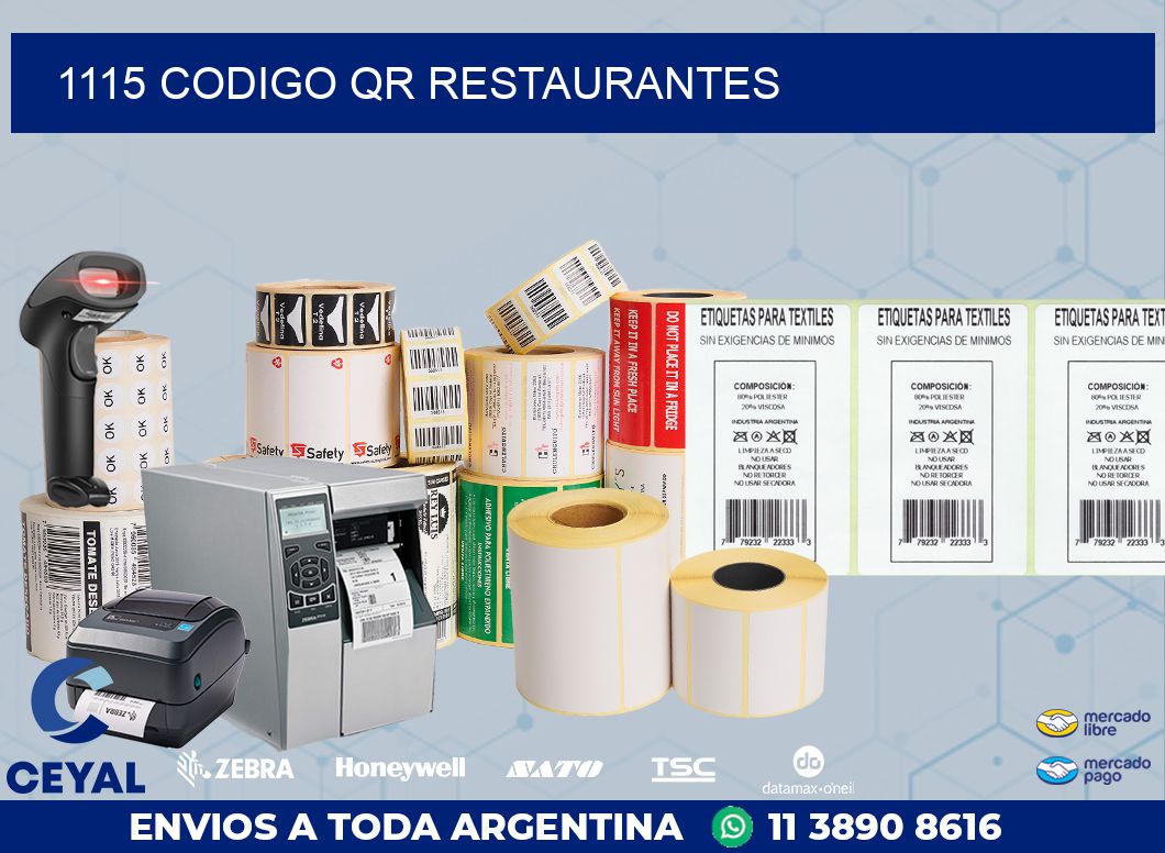 1115 CODIGO QR RESTAURANTES