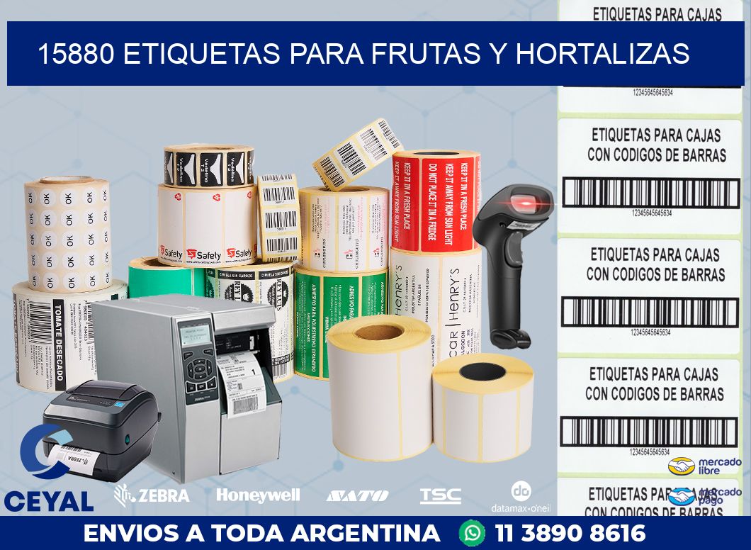 15880 ETIQUETAS PARA FRUTAS Y HORTALIZAS