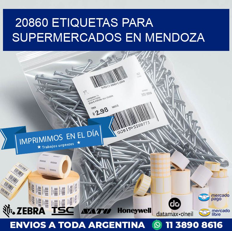 20860 ETIQUETAS PARA SUPERMERCADOS EN MENDOZA