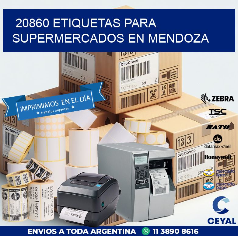 20860 ETIQUETAS PARA SUPERMERCADOS EN MENDOZA