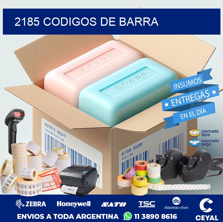 2185 CODIGOS DE BARRA