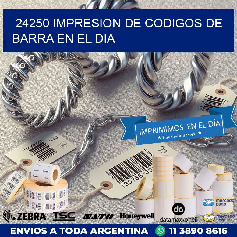 24250 IMPRESION DE CODIGOS DE BARRA EN EL DIA
