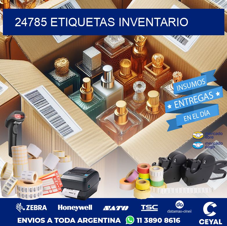 24785 ETIQUETAS INVENTARIO