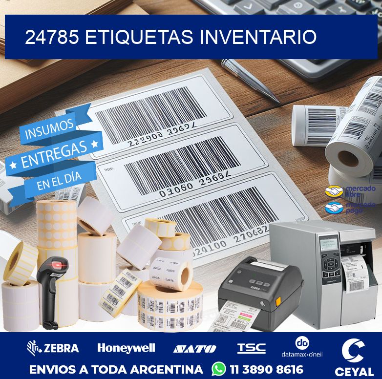 24785 ETIQUETAS INVENTARIO