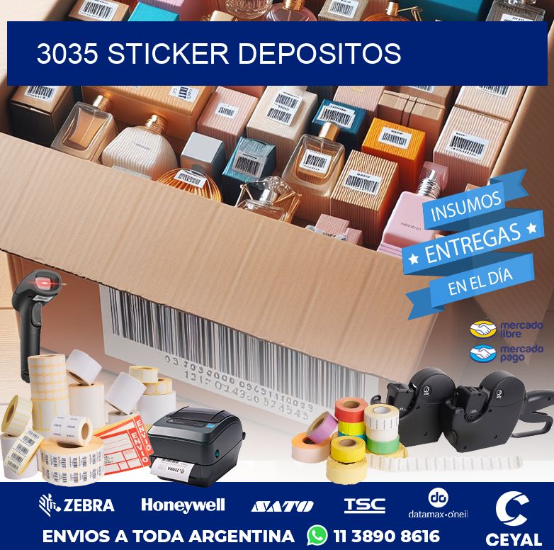 3035 STICKER DEPOSITOS