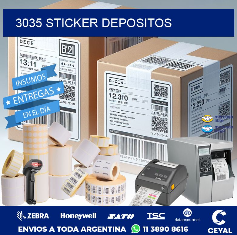3035 STICKER DEPOSITOS