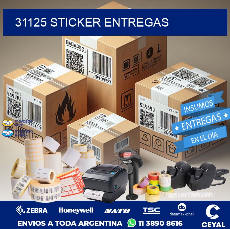 31125 STICKER ENTREGAS