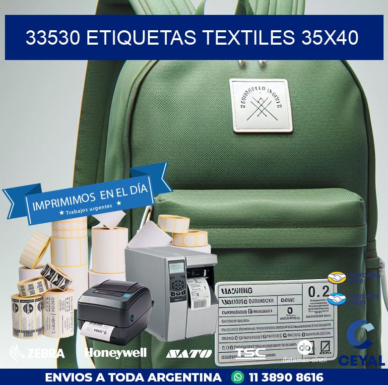 33530 ETIQUETAS TEXTILES 35X40