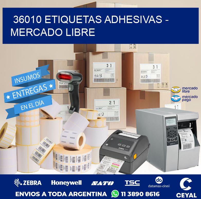 36010 ETIQUETAS ADHESIVAS - MERCADO LIBRE