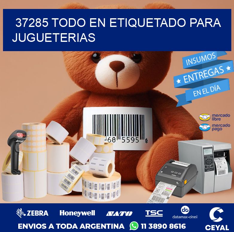 37285 TODO EN ETIQUETADO PARA JUGUETERIAS