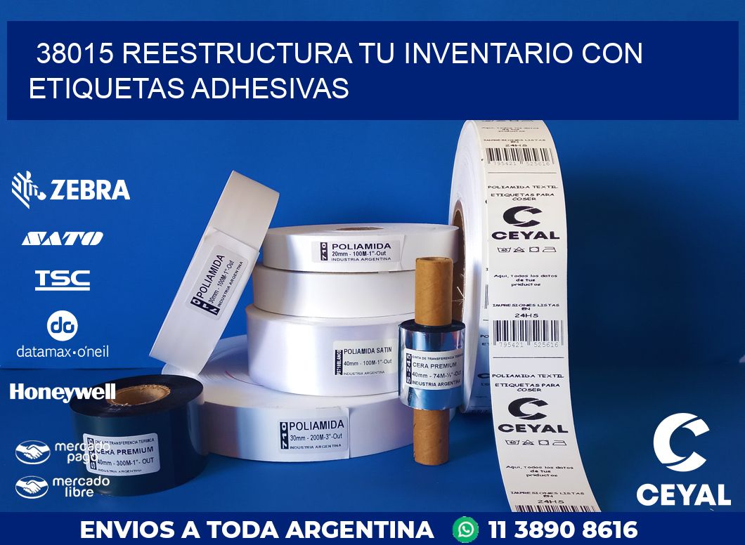 38015 REESTRUCTURA TU INVENTARIO CON ETIQUETAS ADHESIVAS
