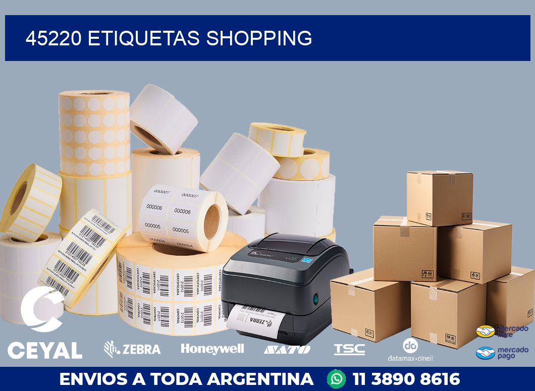 45220 ETIQUETAS SHOPPING