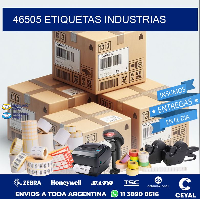 46505 ETIQUETAS INDUSTRIAS