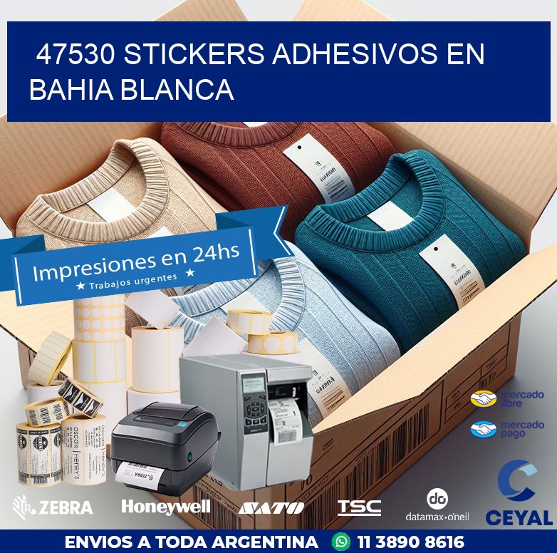 47530 STICKERS ADHESIVOS EN BAHIA BLANCA