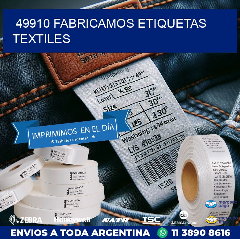 49910 FABRICAMOS ETIQUETAS TEXTILES