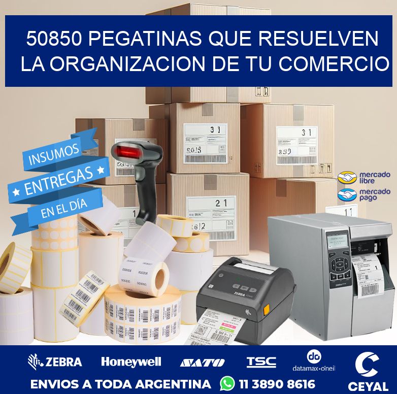 50850 PEGATINAS QUE RESUELVEN LA ORGANIZACION DE TU COMERCIO