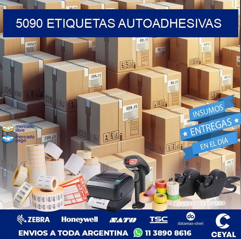 5090 ETIQUETAS AUTOADHESIVAS
