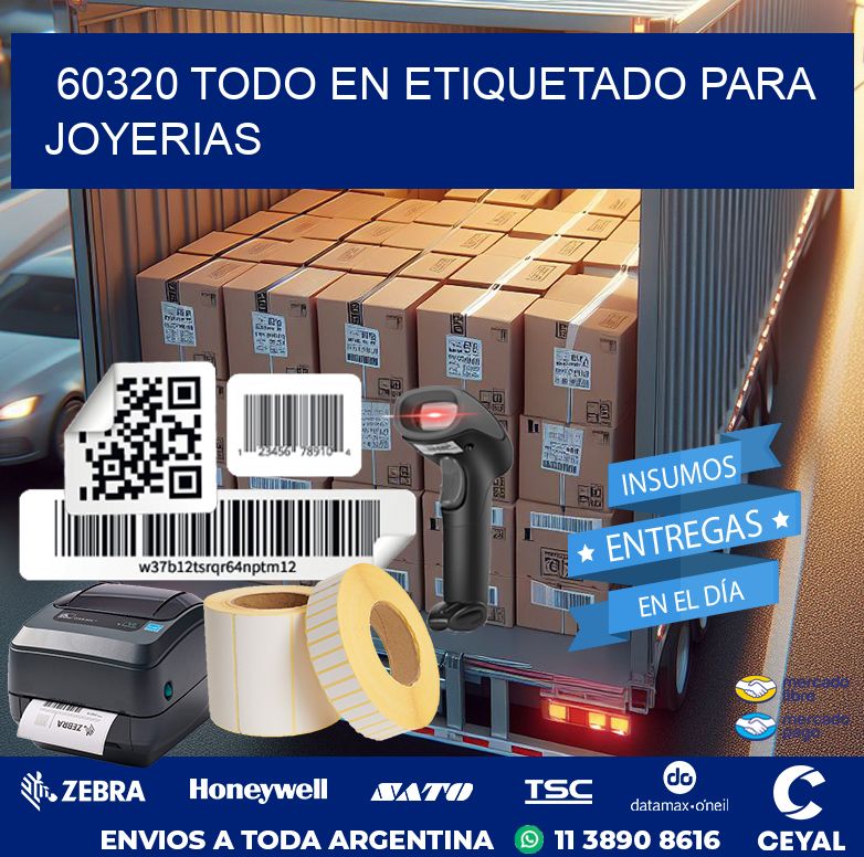 60320 TODO EN ETIQUETADO PARA JOYERIAS