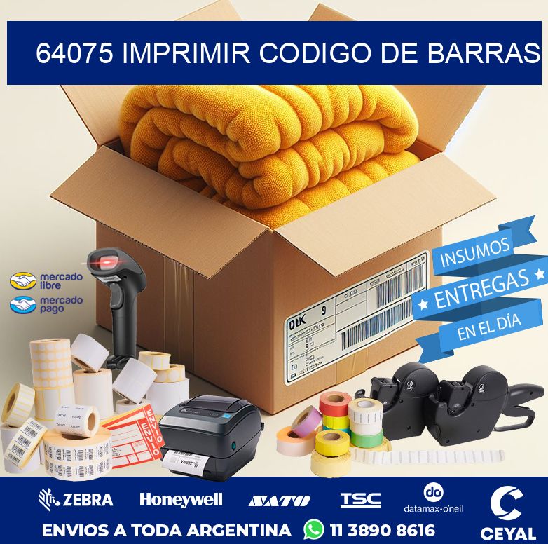 64075 IMPRIMIR CODIGO DE BARRAS
