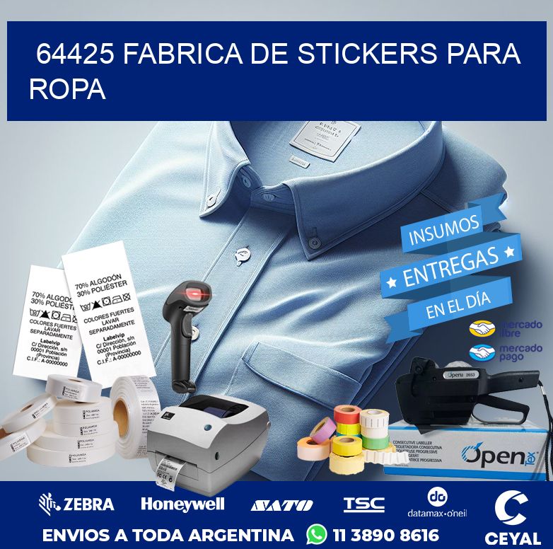 64425 FABRICA DE STICKERS PARA ROPA