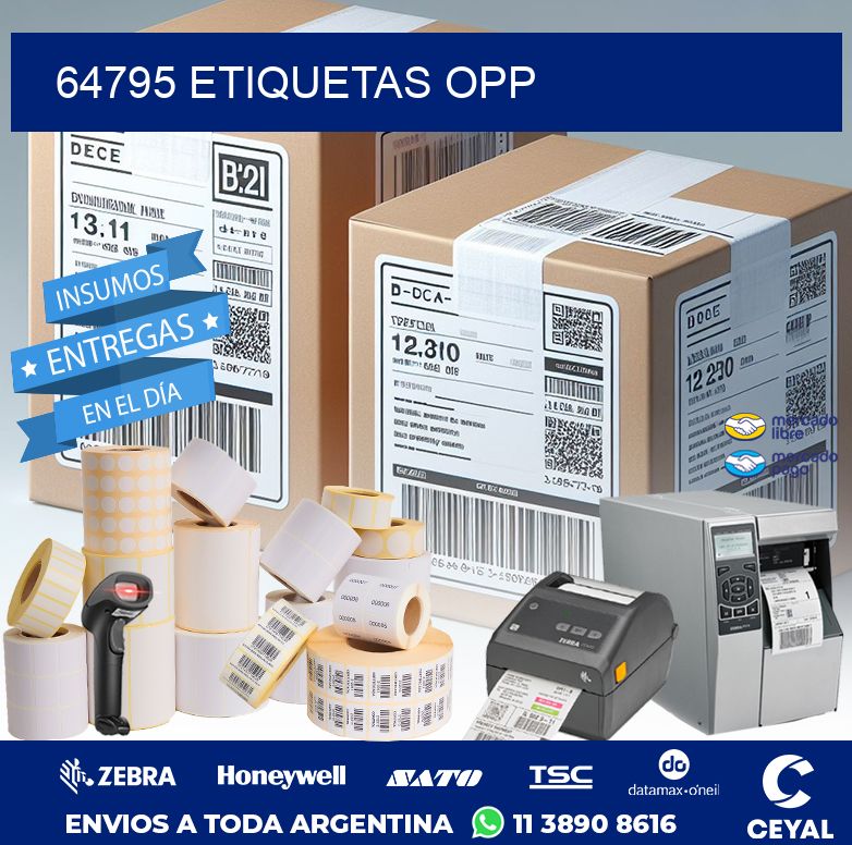 64795 ETIQUETAS OPP