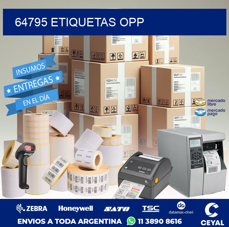 64795 ETIQUETAS OPP