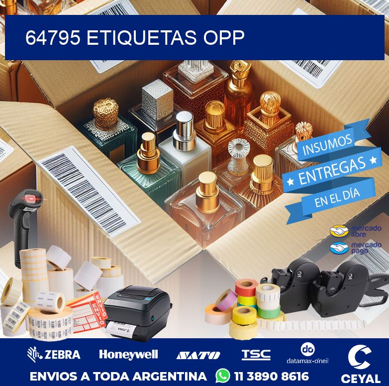64795 ETIQUETAS OPP