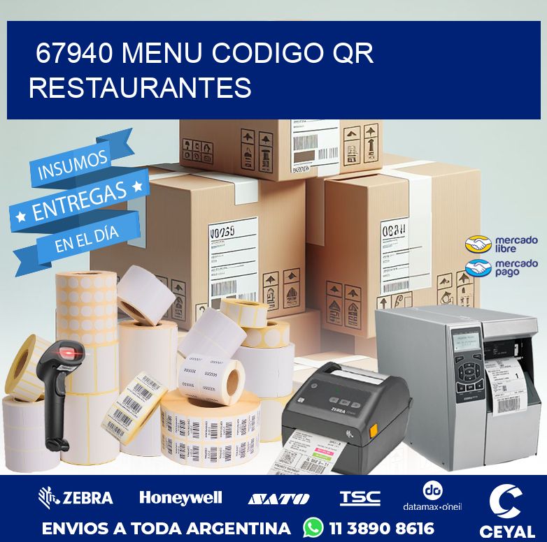 67940 MENU CODIGO QR RESTAURANTES