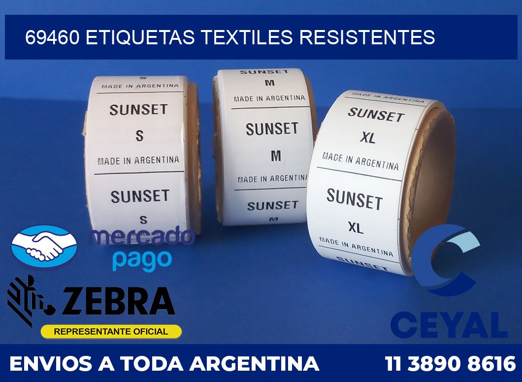 69460 ETIQUETAS TEXTILES RESISTENTES