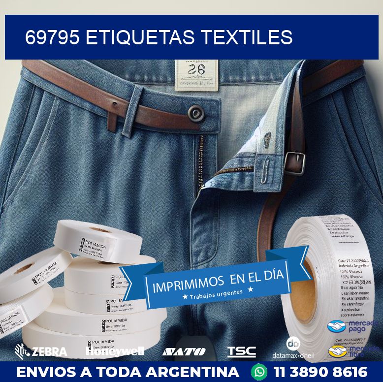 69795 ETIQUETAS TEXTILES