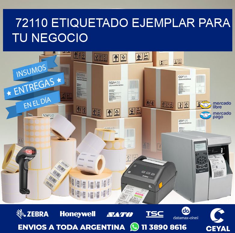 72110 ETIQUETADO EJEMPLAR PARA TU NEGOCIO