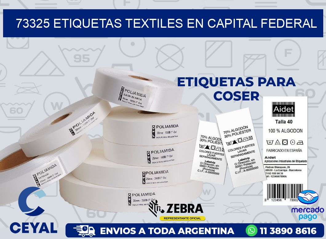 73325 ETIQUETAS TEXTILES EN CAPITAL FEDERAL