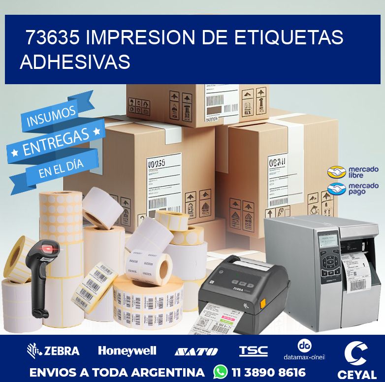 73635 IMPRESION DE ETIQUETAS ADHESIVAS