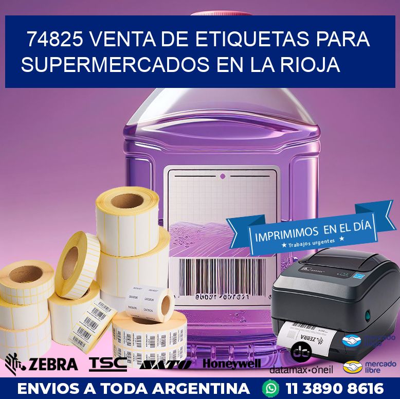 74825 VENTA DE ETIQUETAS PARA SUPERMERCADOS EN LA RIOJA