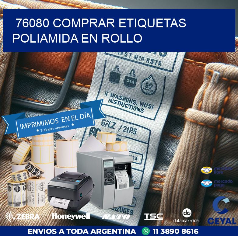 76080 COMPRAR ETIQUETAS POLIAMIDA EN ROLLO