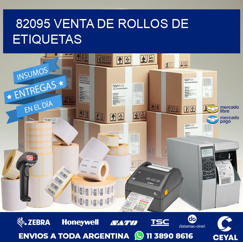 82095 VENTA DE ROLLOS DE ETIQUETAS