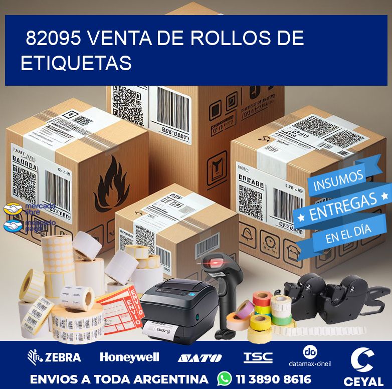 82095 VENTA DE ROLLOS DE ETIQUETAS