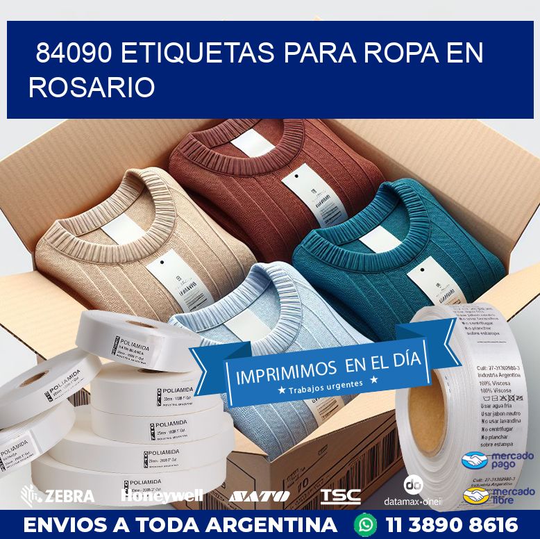 84090 ETIQUETAS PARA ROPA EN ROSARIO