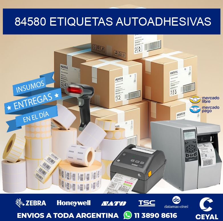 84580 ETIQUETAS AUTOADHESIVAS